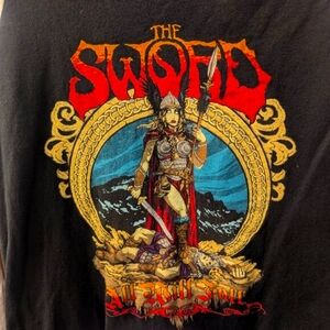 The Sword Collectible Concert T-Shirt w/3/4 Sleeves. Size: Medium